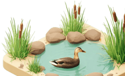 Водоёмы и фонтаны